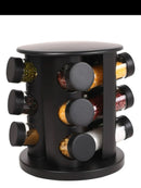 Runtoo Porta Temperos Giratório com 12 Potes – Organização e Elegância para Sua Cozinha