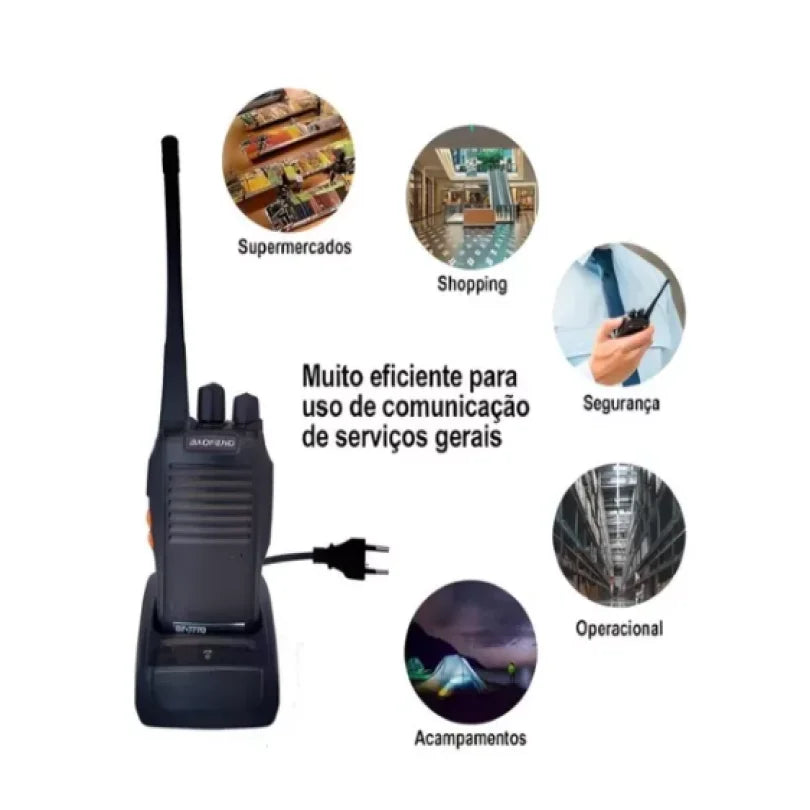 BF-777S Kit Rádio Comunicador – Conversa de Longa Distância