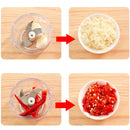 Mini Processador Elétrico Portátil USB com Lâminas de Aço