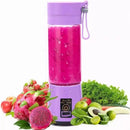 Mini Liquidificador Portátil USB 6 Lâminas Compacto Fitness