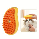 Escova Elétrica para Banho de Pets com Jato de Água – Limpa, Massageia e Remove Pelos | Cães e Gatos