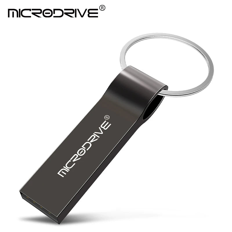 Pen Driver USB De Metal 128G 64G 32G 16G 8G 4G - USB 2.0