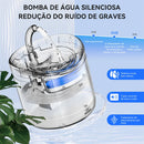 Fonte Bebedouro Elétrico para Gatos e Cães 2L com LED – Água Sempre Fresca e Filtrada
