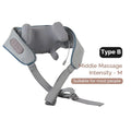 Massageador de Pescoço em U com Vibração – Alívio e Relaxamento em Qualquer Lugar!