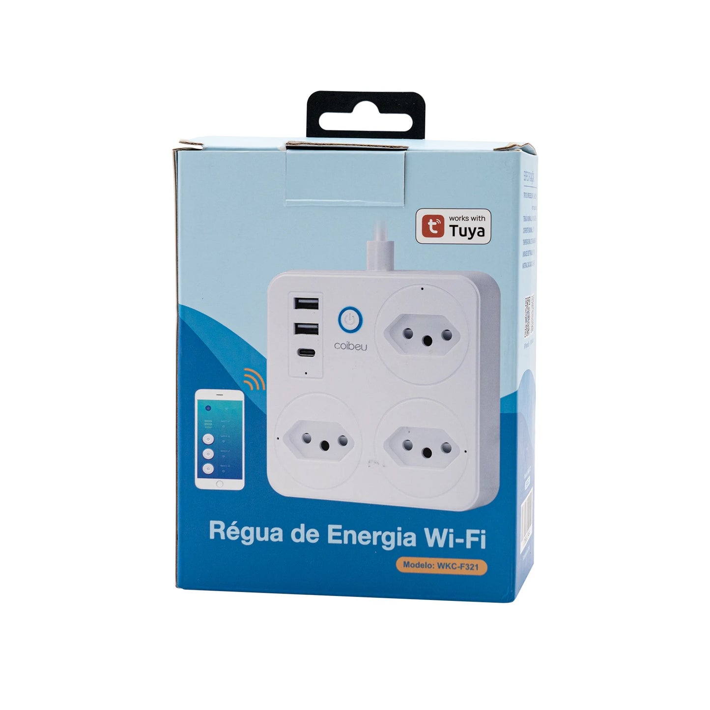 Extensão Elétrica USB Tipo-C com Filtro de Linha – 2m