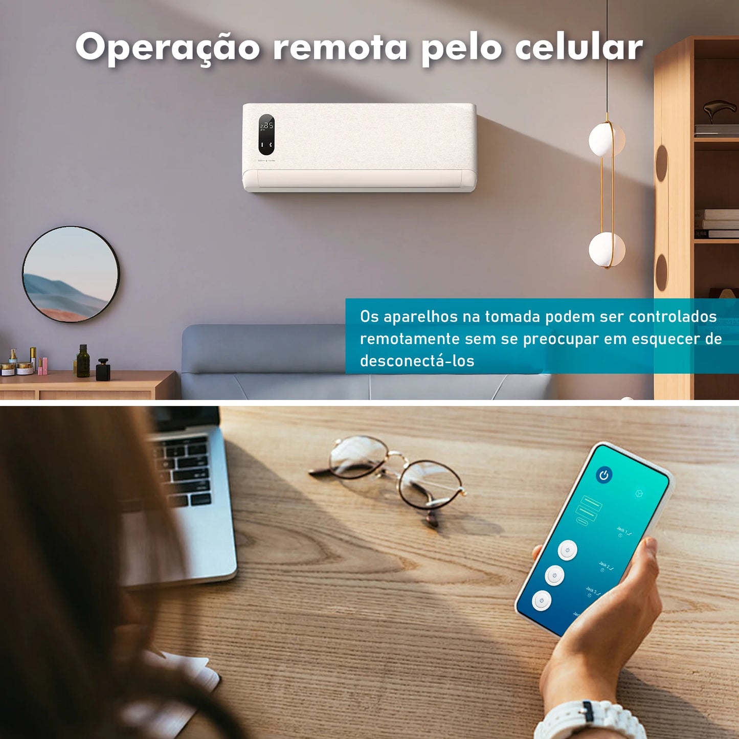 Extensão Elétrica USB Tipo-C com Filtro de Linha – 2m